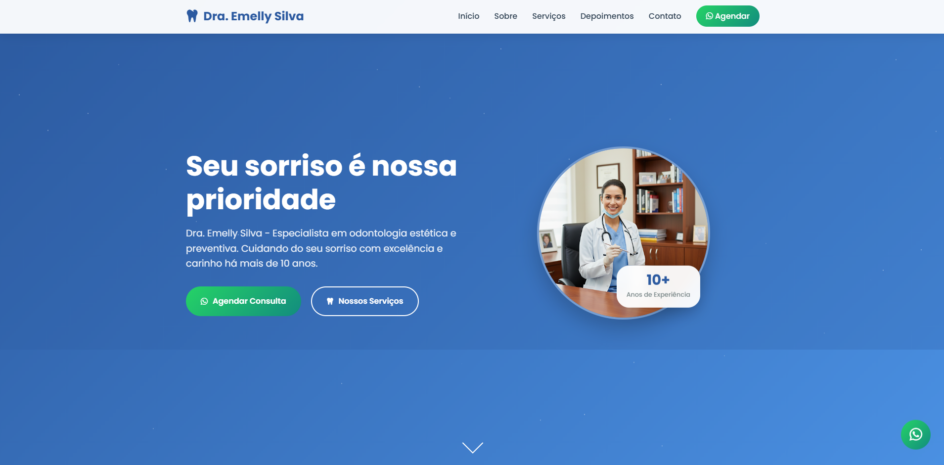 Site Dra. Emelly Silva